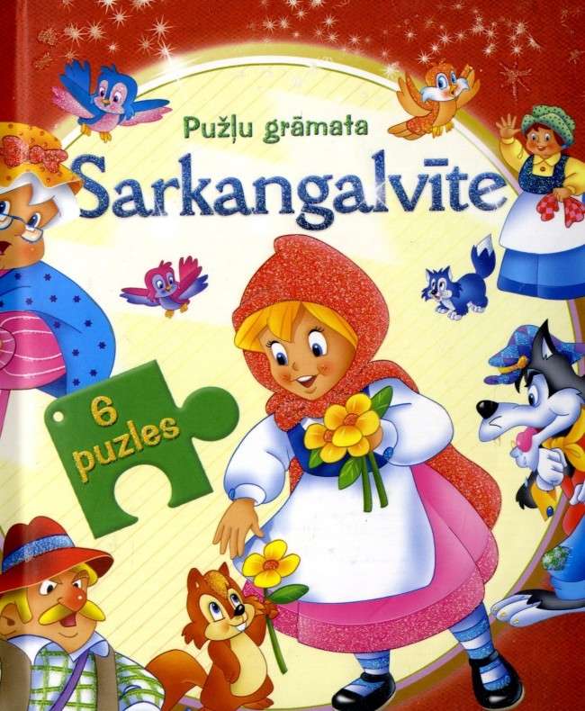 Pužļu grāmata. Sarkangalvīte