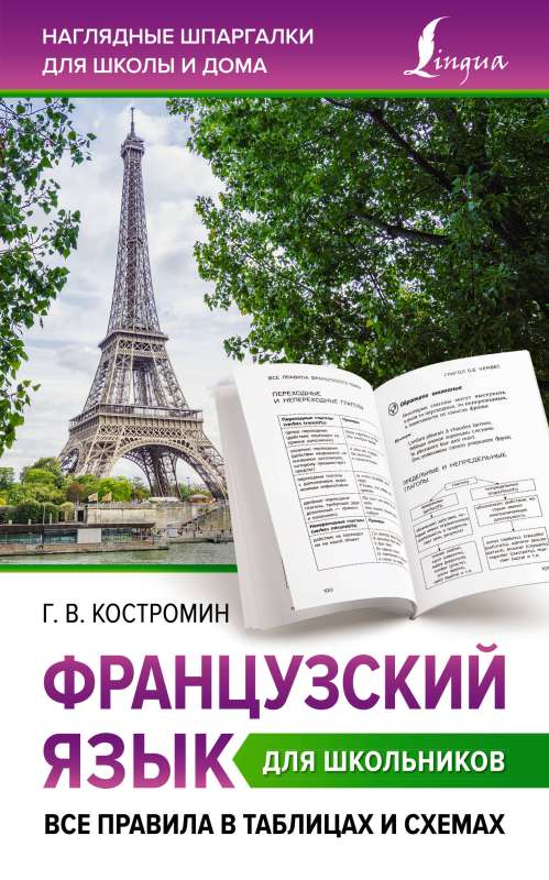 Французский язык для школьников. Все правила в таблицах и схемах