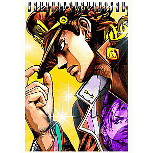 Скетчбук для рисования A5 JoJo's Bizarre Adventure - Kuujou Joutarou