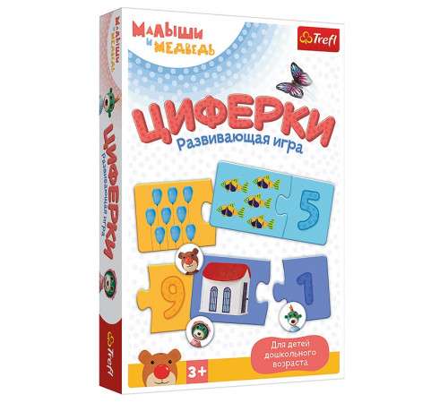 Настольная игра - Циферки. Малыши и медведь