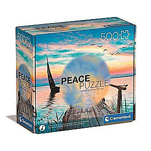 Пазл CLEMENTONI 500 PEACE Peaceful Wind