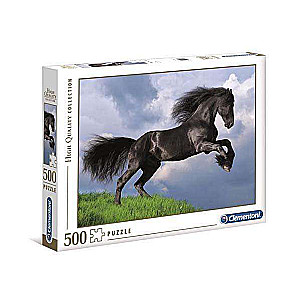 Пазл 500 CLEMENTONI FRESIAN BLACK HORSE