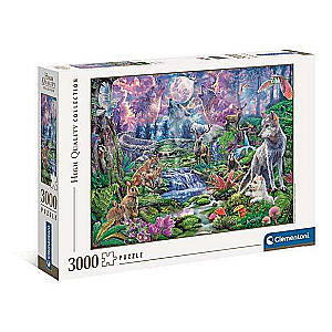 Пазл 3000 CLEMENTONI MOONLIT WILD