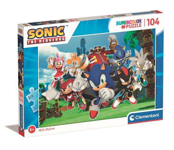 Пазл 104 CLEMENTONI SONIC