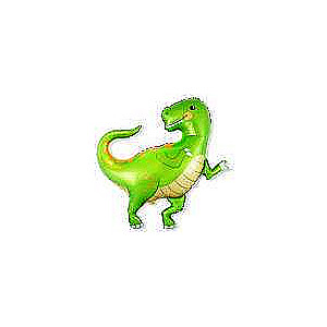 Фольгированный шар Dragon, green, packed, FX, 24