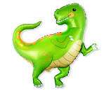 Foil balloon Dragon, green, packed, FX, 24