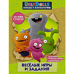 UglyDolls. Куклы с характером. Веселые игры и задания с наклейками