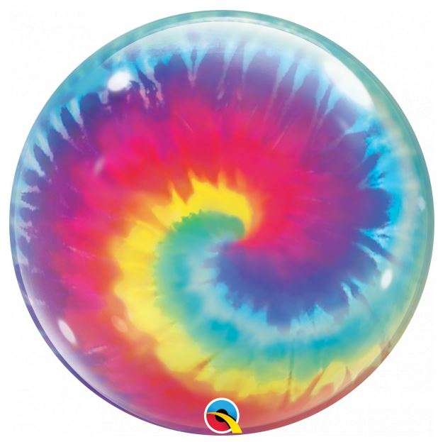 Foil Ball 22 QL Bubble Tie Dye Swirls