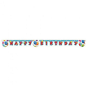 Праздничная гирлянда Sparkilng Balloons - Happy Birthday