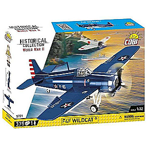 Конструктор - COBI F4F Wildcat, 375 деталей