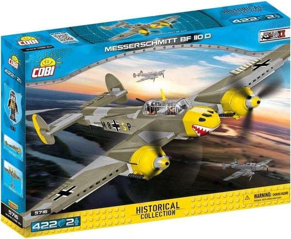 Конструктор - COBI Misserschmitt BF110D, 422 детали