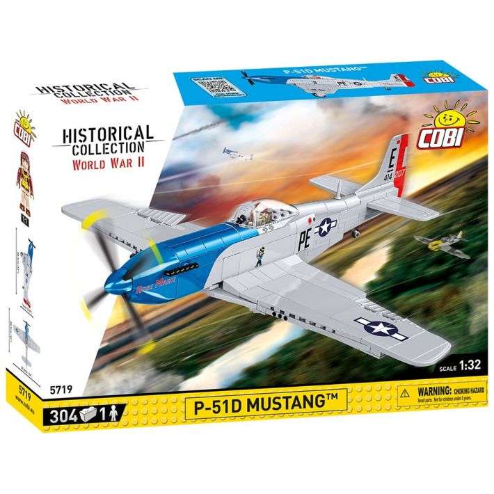 Конструктор - COBI P-51D Mustang TM, 304 детали