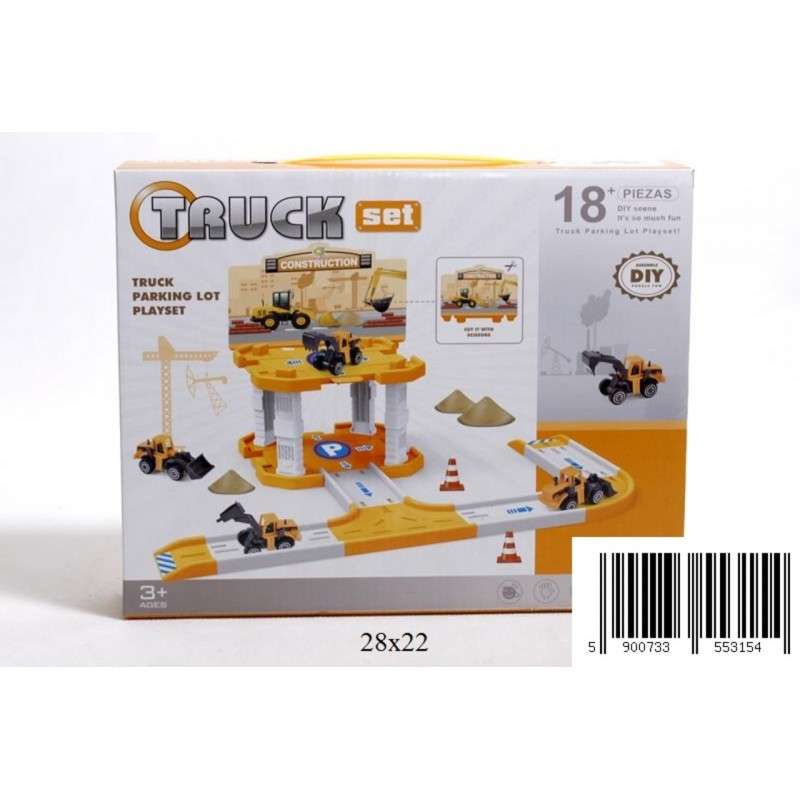 Игровой набор - Авто трасса TRUCK SET 28*22см