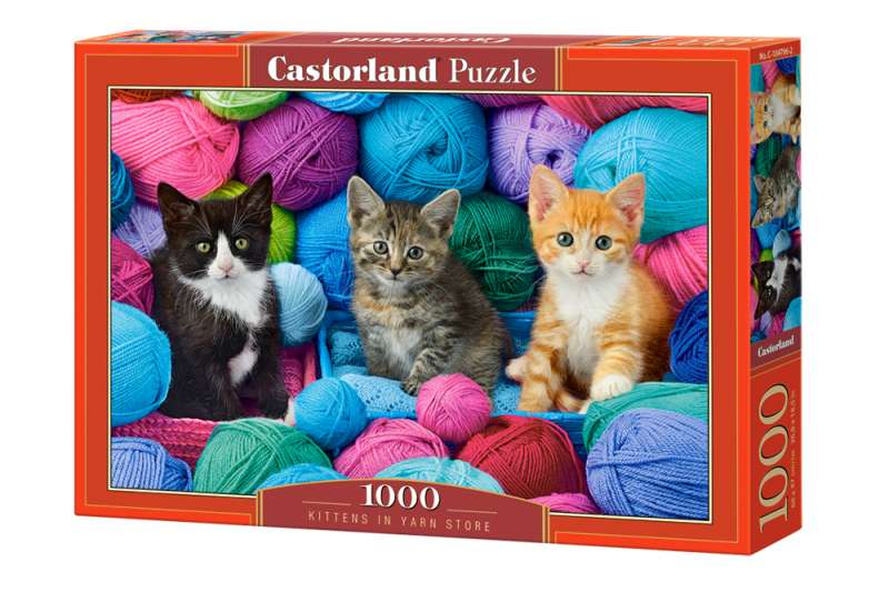 Пазл Kittens in Yarn Store 1000 дет.