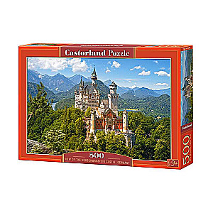 Пазл View of the Neuschwanstein Castle, Germany 500 дет.