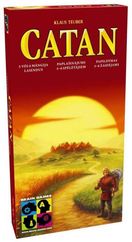 Настольная игра - Catan 5-6 Baltic Edition