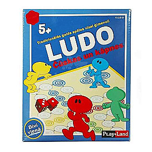 Настольная игра - Ludo Змеи и лестница LV