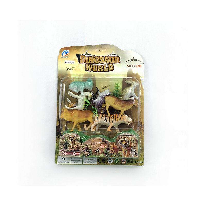 Набор животных Dino set, 7 шт., в блистере