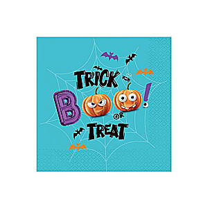 Бумажные салфетки Boo Halloween, 33 х 33 см, 20 шт.