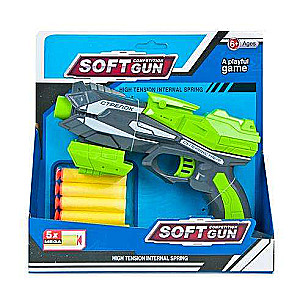 Космический пистолет с патрономи 20см SOFT GUN