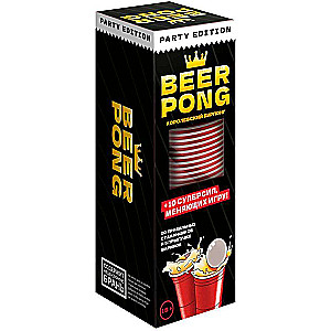 Настольная игра - Beer Pong. Королевский бирпонг