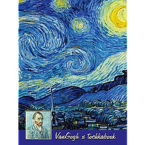 Tochkabook. Van Gogh. Звёздная ночь (72 листа)