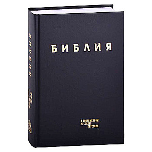 Библия. Книги Священного Писания Ветхого и Нового Завета. В современном русском переводе