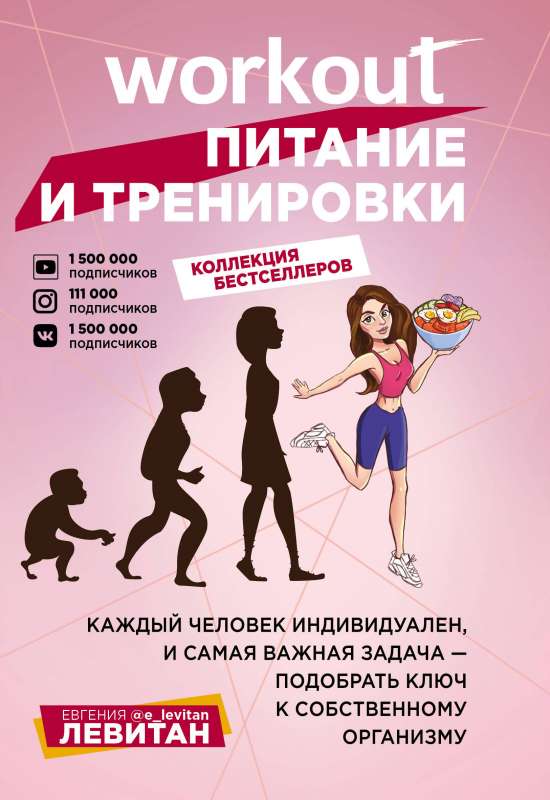 Workout. Питание и тренировки комплект из 2-х книг