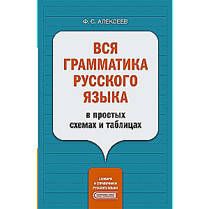 Вся грамматика русского языка в простых схемах и таблицах