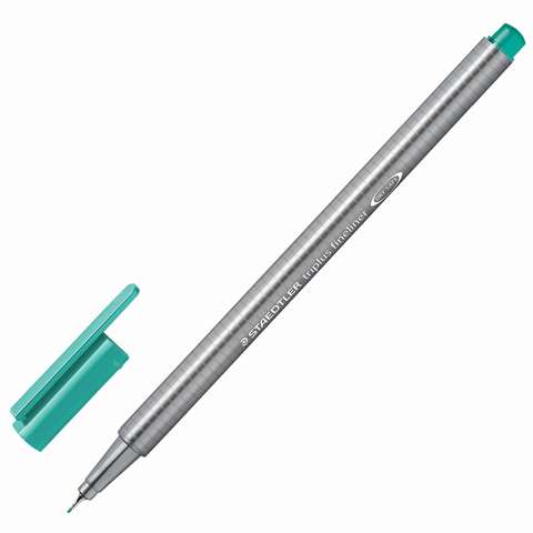 Маркер 0.3мм STAEDTLER TRIPLUS FINELINER, бирюзовый