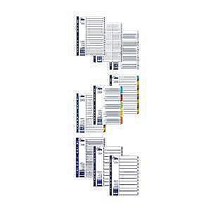 Распределитель документов FORPUS A-Z пластик А4 