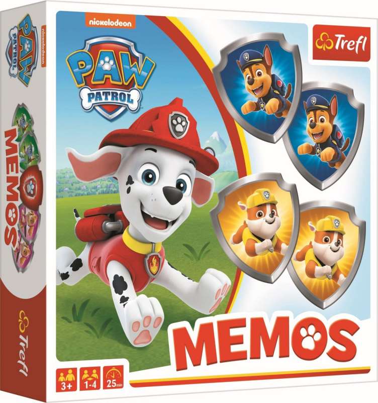 Настольная игра - Memo Paw Patrol