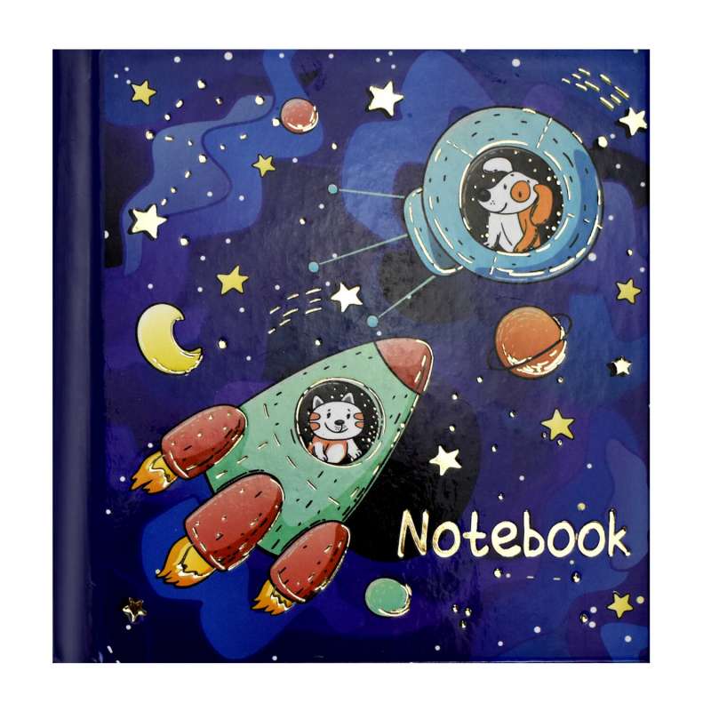 Записная книжка Notebook КОСМИЧЕСКИЕ ТУРИСТЫ 