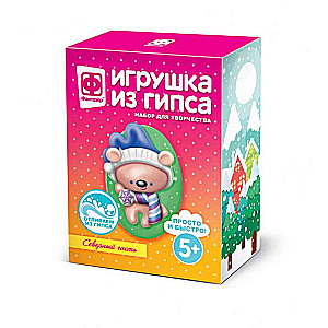 Игрушка из гипса - Северный гость 