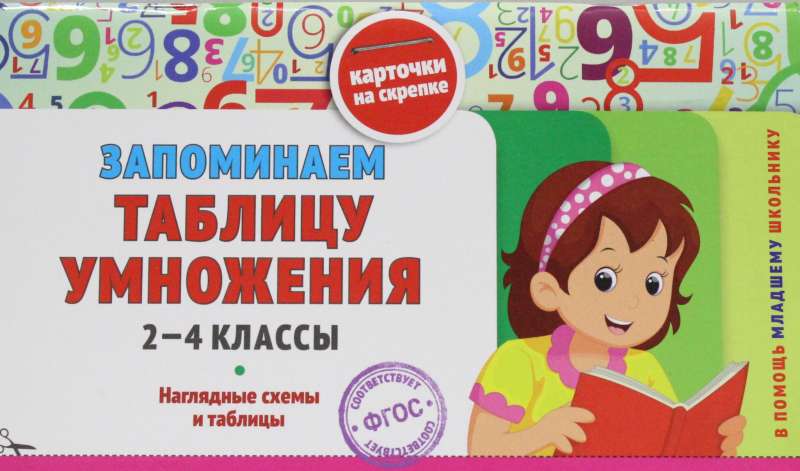 Запоминаем таблицу умножения: 2-4 классы