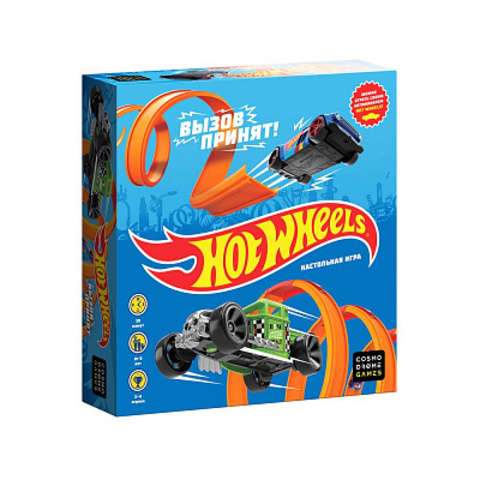 Игра настольная - Hot Wheels. Вызов принят!