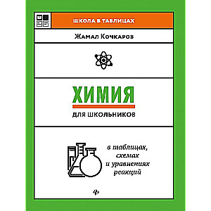 Химия для школьников в таблицах,схемах и уравнениях реакций