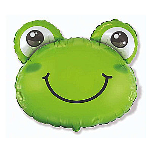 Фольгированный шар 24 FX Froggy (green)