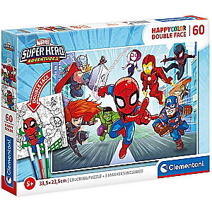 Пазл 60 CLEMENTONI  Super Hero Adventures