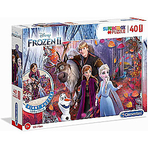 Пазл напольный 40 CLEMENTONI Frozen 2