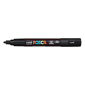 Маркер на водной основе UNI Posca PC-5M черный