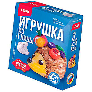 Игрушка из глины Ежик