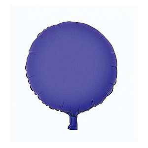 Foil balloon 18 Round purple