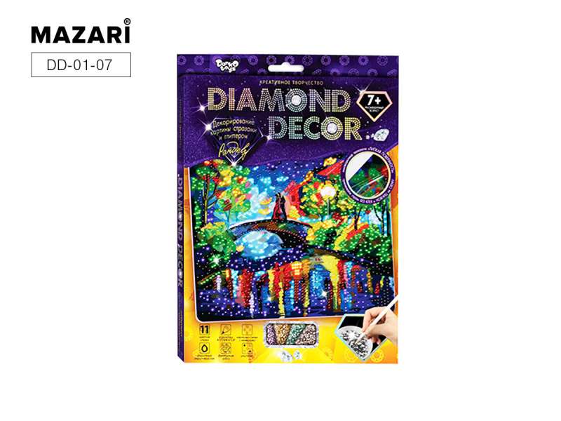 Набор для создания мозаики серии «DIAMOND DECOR»  20,5 х 26 см, Набор 7