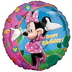 Foil balloon 18 ''Minnie Happy Birthday''