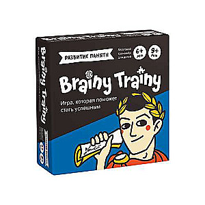 Board game - Brainy Trainy. Memory development