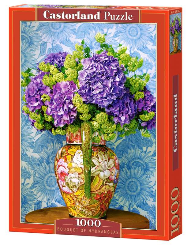 Пазл 1000. Bouquet of Hydrangeas