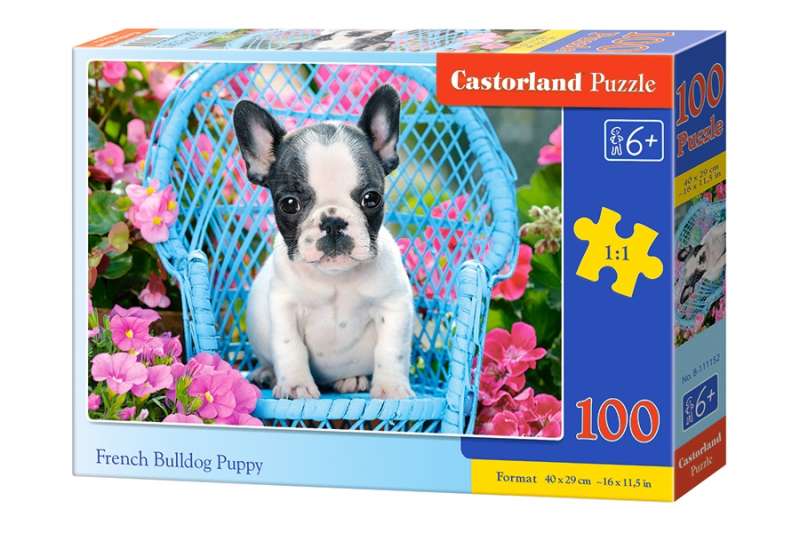 Пазл 100. French Bulldog Puppy 