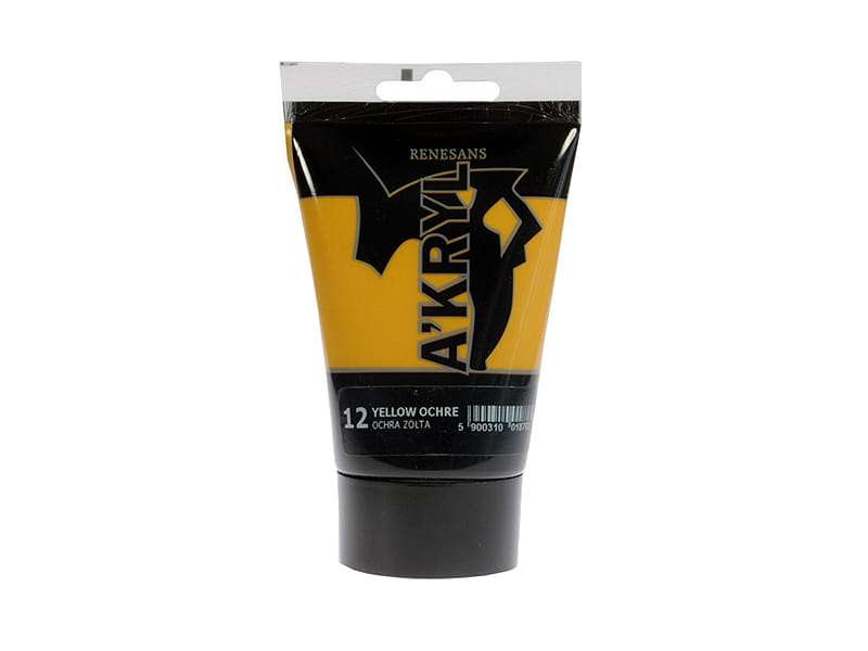 Краска акриловая 100ml, (YELLOW OCHRE)