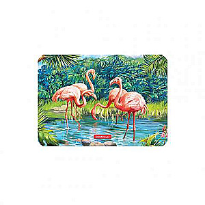 Подкладка настольная пластиковая ErichKrause  Flamingo, А4